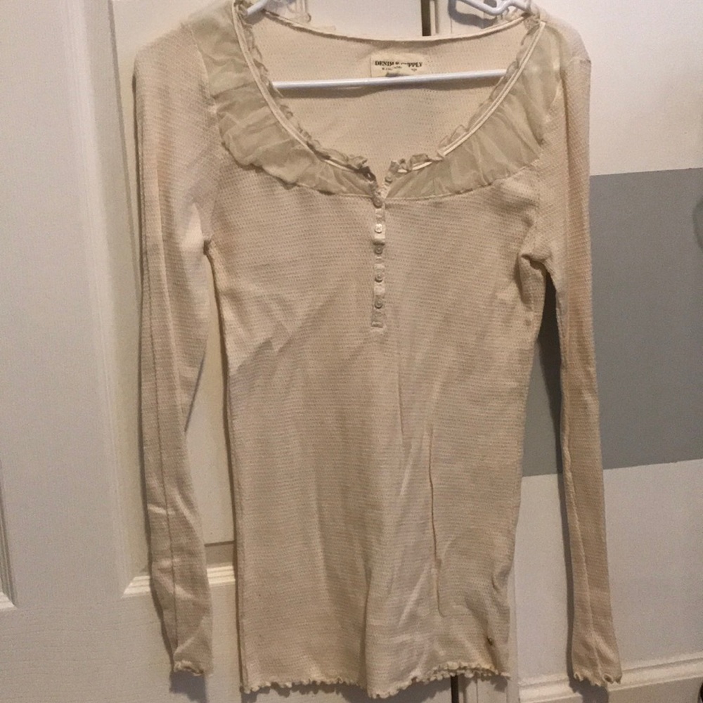 Lacy Long Sleeve Top